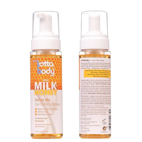 LottaBody Milk & Honey Define Me Curl Defining Mousse 7oz